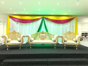 Asian Wedding Venues Menhndi Stages
