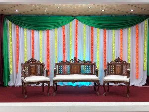Asian Wedding Halls Menhndi Stages